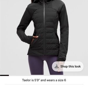 lululemon athletica down for it all jacket